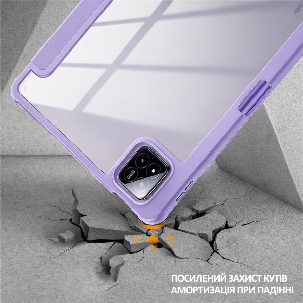 Фото - Чохол для планшету BeCover Soft Edge TPU з кріпленням for Xiaomi Pad 7/7 Pro 11.2" Purple (715545)